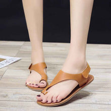 Sandals Women Low Heel Ankle Velcro Plus Size 43 Foreign Trade Sandals