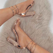 Female Summer Sandals for Women Thick Heels Shoes