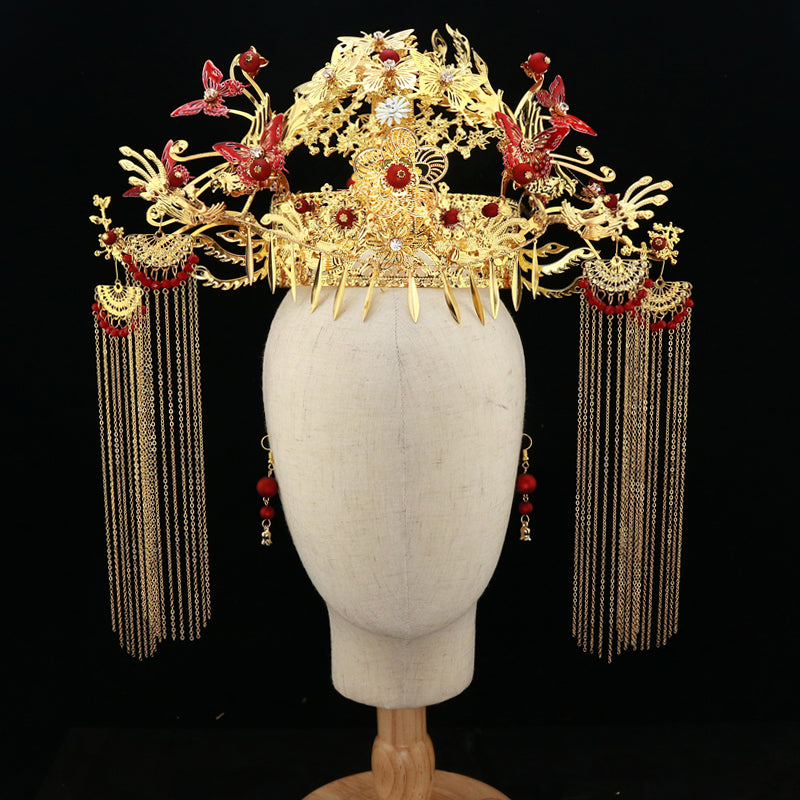 Wedding Chinese Xiuhe Headdress by Mirlaine Univers