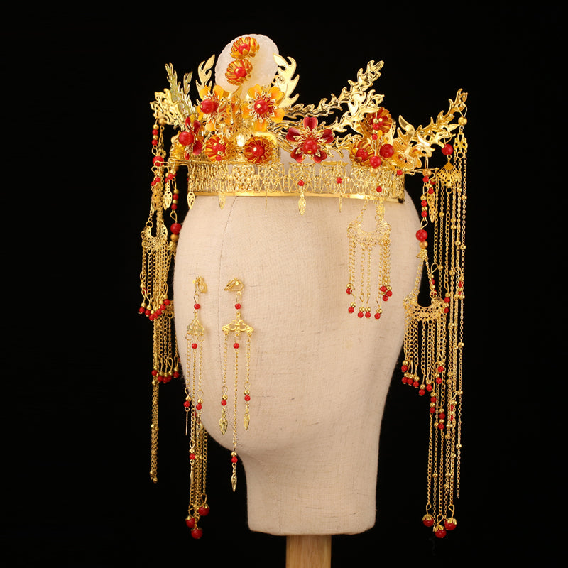 Wedding Chinese Xiuhe Headdress by Mirlaine Univers