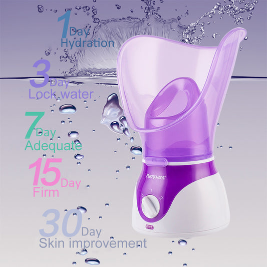 Facial Face Steamer Machine Pores Cleanser Mist Steam Sprayer Spa Sauna Skin Vaporizer Deep Cleansing Skin Care by Mirlaine Univers