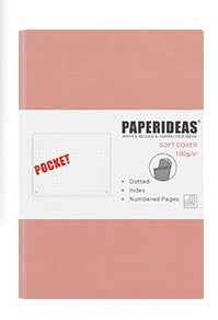 Soft leather Notebook aA6 Diary Portable Portable Small Notepad With Blank Page Number Pocket Book