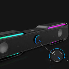 Multimedia Wired Rgb Luminous Subwoofer Computer Notebook Mobile Phone Audio Box