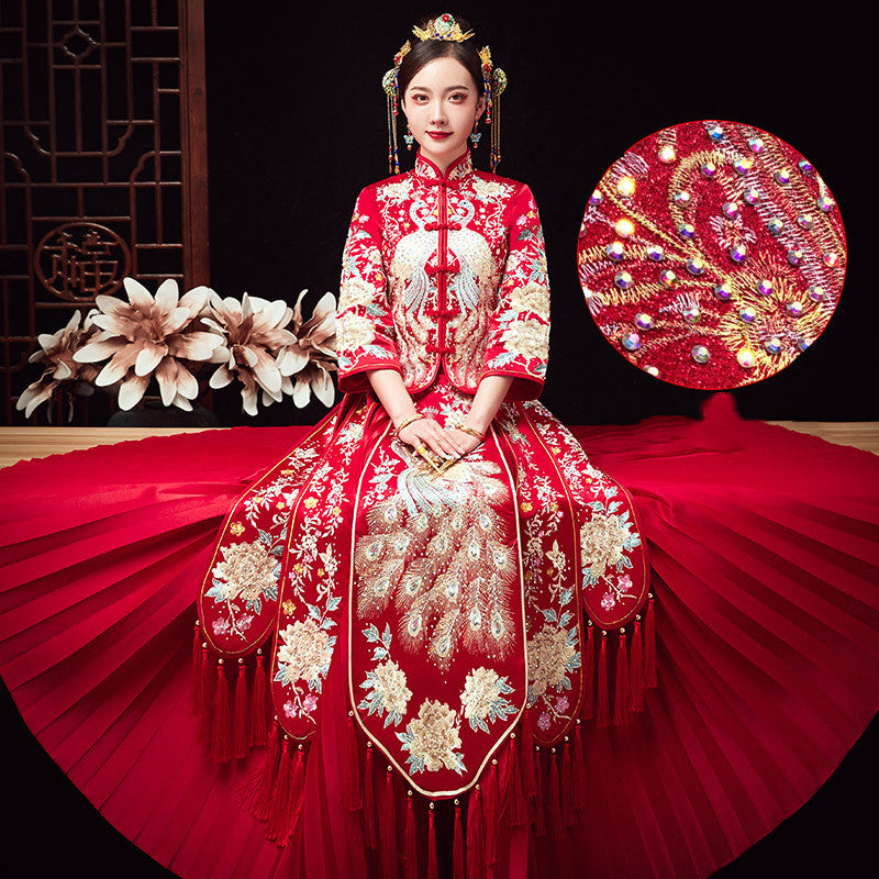 Men's And Women's Suits Embroidered Kimono Chinese Wedding Couples by Mirlaine Univers