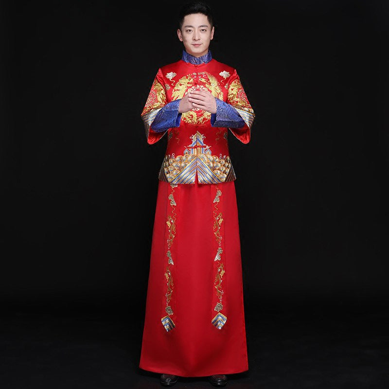 Men's And Women's Suits Embroidered Kimono Chinese Wedding Couples by Mirlaine Univers