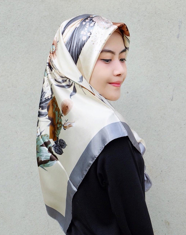 Fashion Simulation Silk Scarf Activity Gift Scarf by Mirlaine Univers