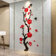 Plum Blossom Porch Decoration Wall Stickers