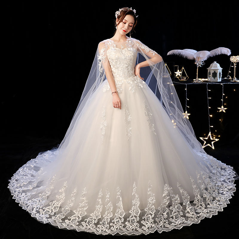 Wedding Dress Female Short Shoulder Simple Short by Mirlaine Univers