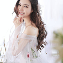 Retro Bridal Gown Super Fairy Bride Tailed Out Yarn Light Wedding Dress by Mirlaine Univers