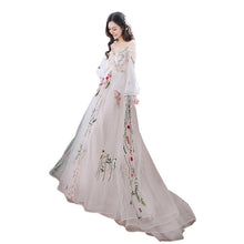 Retro Bridal Gown Super Fairy Bride Tailed Out Yarn Light Wedding Dress by Mirlaine Univers