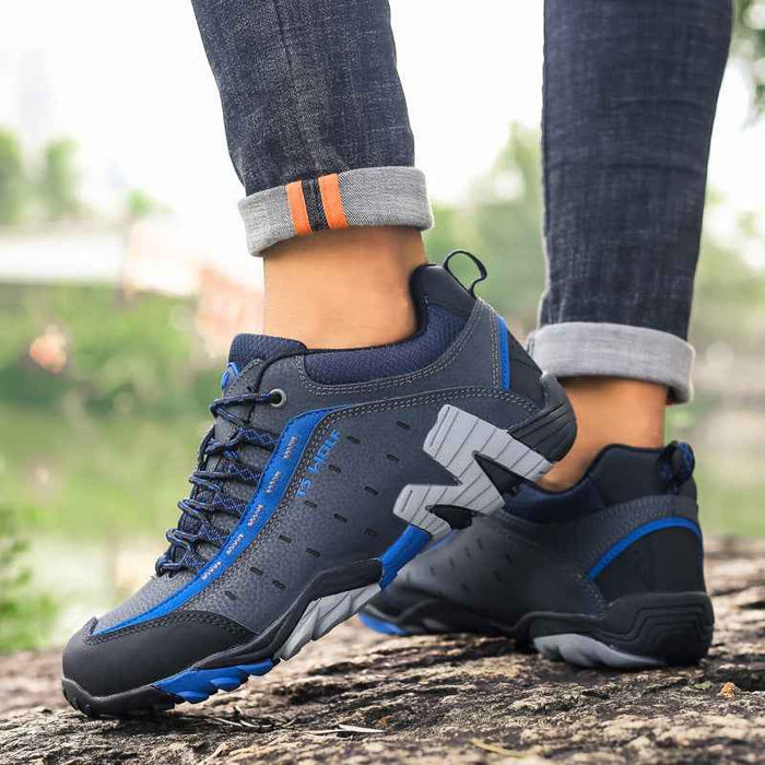 Chaussures de randonnée pour hommes et femmes, chaussures de sport de voyage en plein air pour hommes, chaussures de randonnée en cuir antidérapantes pour hommes, femmes