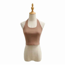 Feminine Tight-fitting Halter Sleeveless Tube Top Small Sling Top