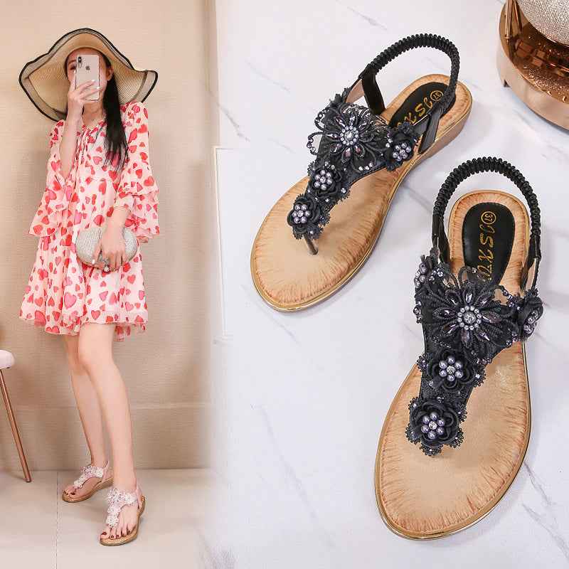 Foot Elastic Band Sandals Women