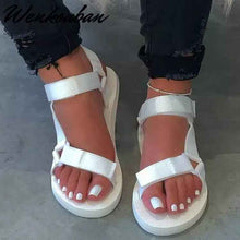 Flat Heel Flat Flat Large Size Casual Beach Sandals For Women