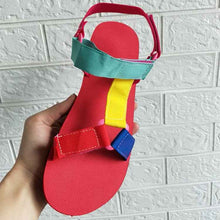 Flat Heel Flat Flat Large Size Casual Beach Sandals For Women