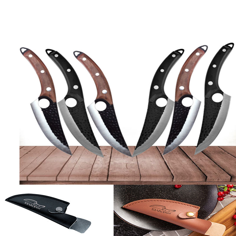 Slaughter Cutting Meat Boning Small Scimitar Special Skinning Killing Pigs Butcher by Mirlaine Univers