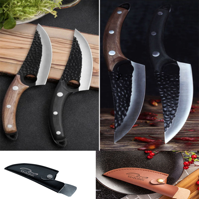 Slaughter Cutting Meat Boning Small Scimitar Special Skinning Killing Pigs Butcher by Mirlaine Univers