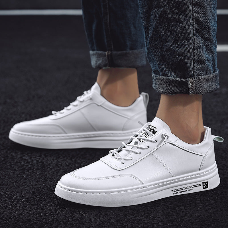 Waterproof Sneakers Autumn And Winter Sports Casual Shoes Breathable Korean Style Wild Tide Shoes by Mirlaine Univers