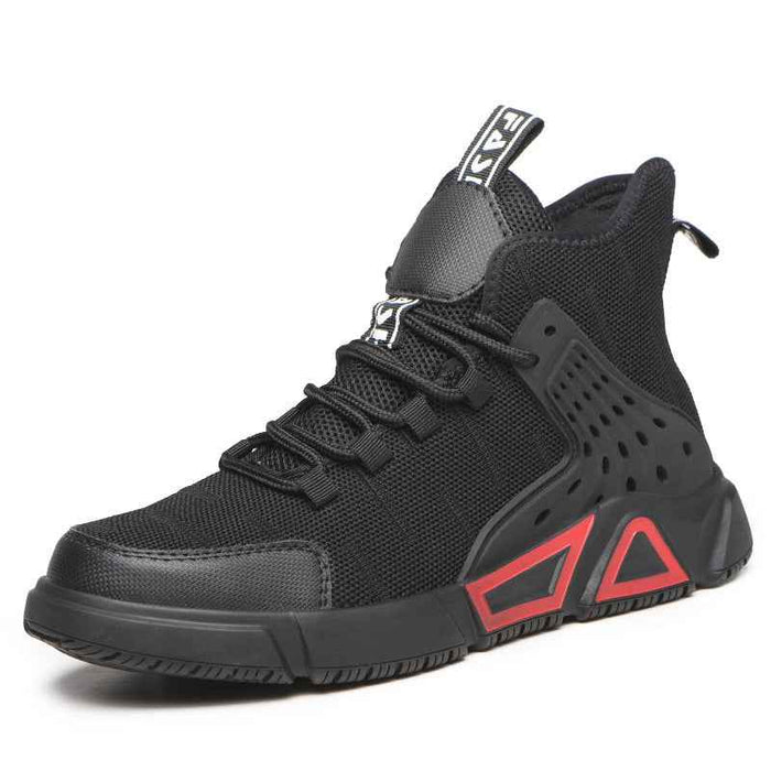 Chaussures de sécurité, chaussures de sécurité à embout d'acier pour hommes, chaussures de protection décontractées