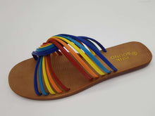 Rainbow sandals for women slippery by Mirlaine Univers
