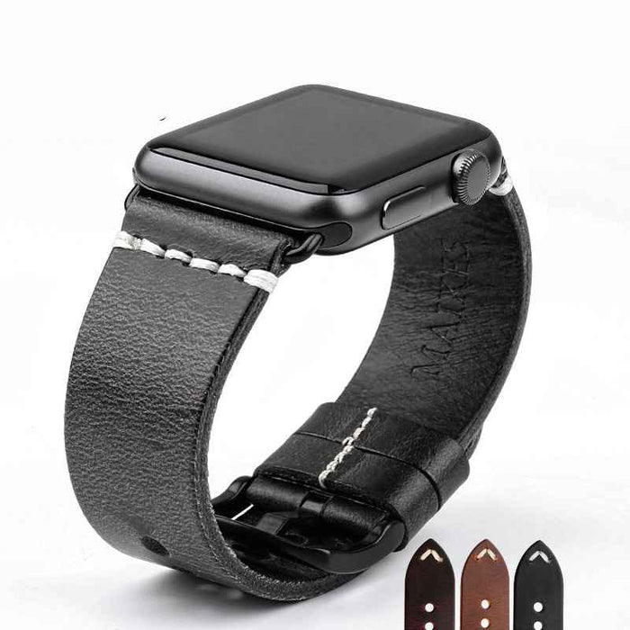 Bracelet de montre en cuir