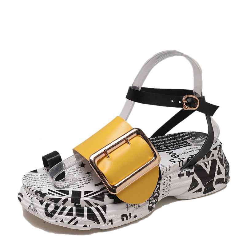Buckle casual buckle women sandals