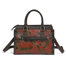 New Womens Shoulder Bag In Top-Grain Cowhide With A Versatile Embossed Pattern by Mirlaine Univers