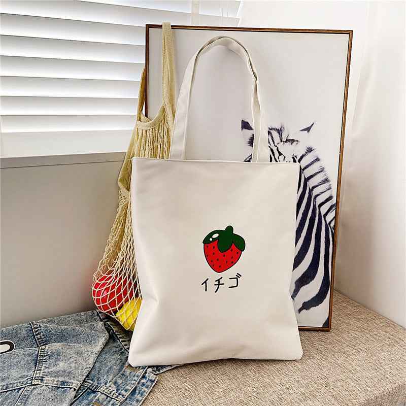 Printed Vegetable A Simple Portable Mommy Shoulder Bag
