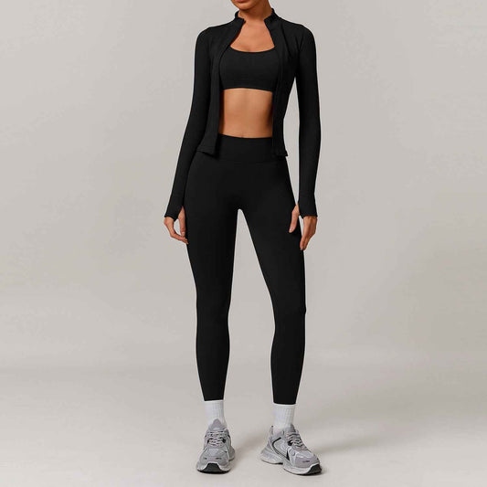 Seamless Beauty Back Yoga Suit Running Quick-drying Tight Workout Clothes