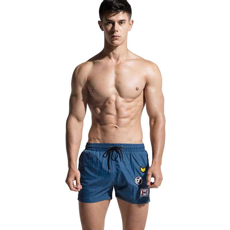 Quick-drying Loose Casual Beach Swimming Trunks Men's Business Shirt Style