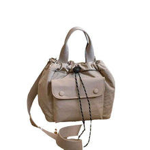 Womens Simple Versatile Lightweight Oxford Cloth Shoulder Bag
