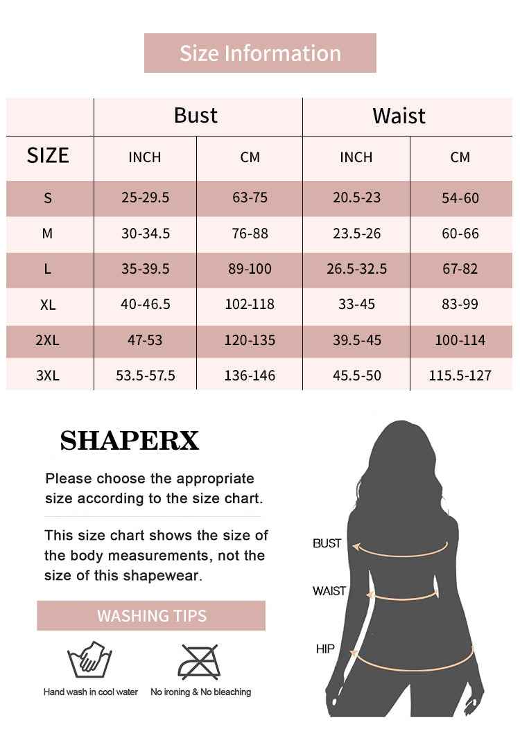 Body Shaping Female Breasts Support Push Up One-piece Girdle
