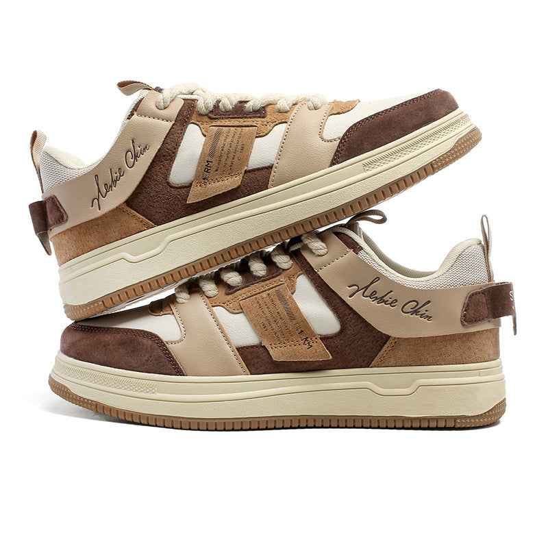Student Breathable Versatile Sports Rubber Board Shoes Retro