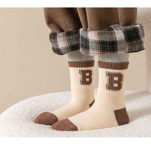Children Extra Thick Fluffy Loop Middle Tube Cotton Socks