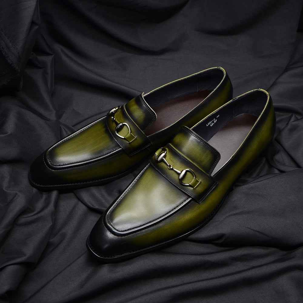 Trendy Summer Business Casual Fashion Cowhide Men's Shoes