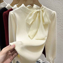 New Stylish Puff-sleeve Top Base-layer Sweater