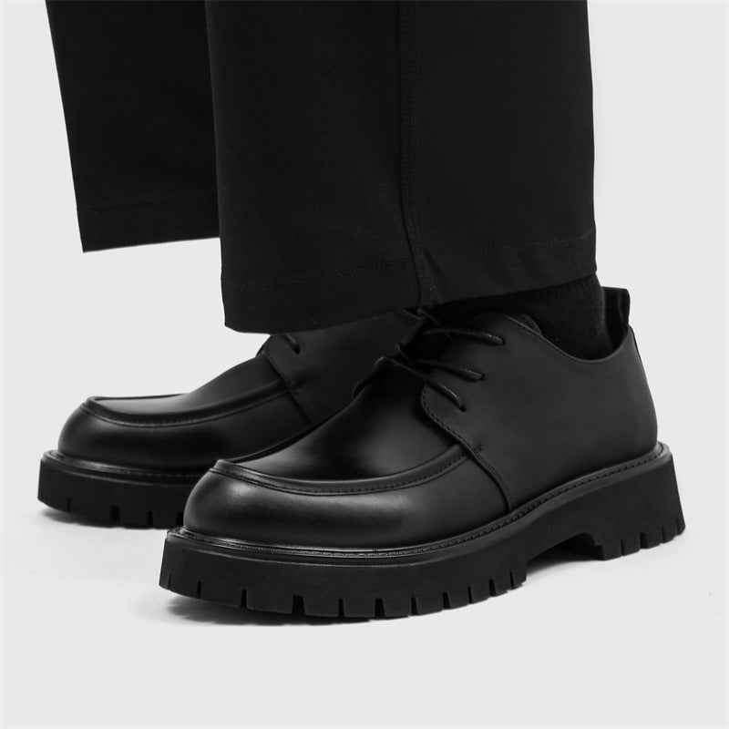 Spring And Autumn Business Formal British Leather Shoes