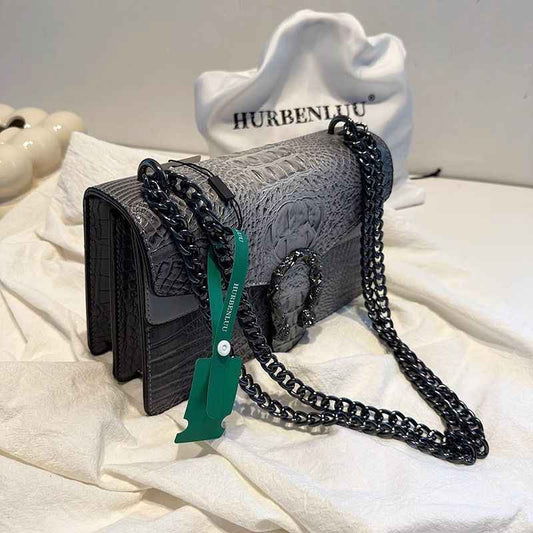 High-fashion Underarm Light-luxury Crossbody And Shoulder New Design Small Square Bag