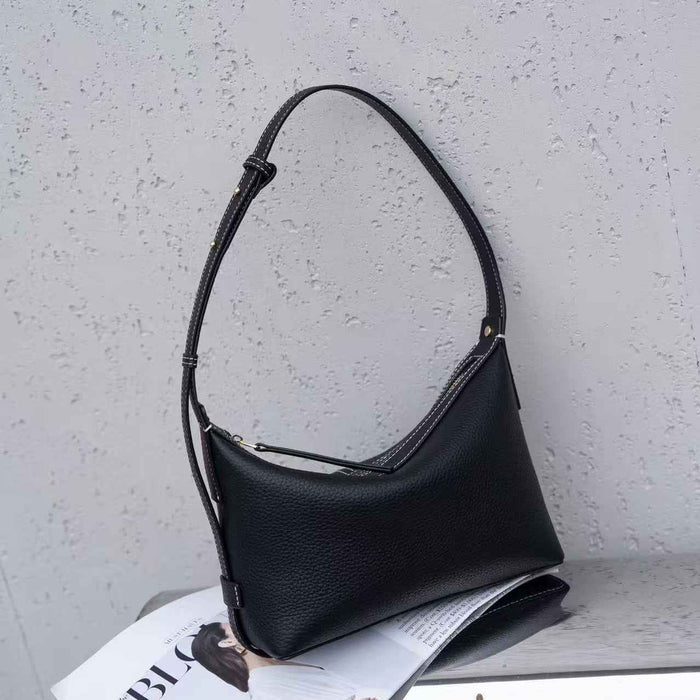 Commuter All-Match Genuine Leather Womens Bag
