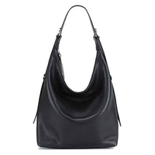 Womens Versatile Large-Capacity Genuine Leather Shoulder Bag