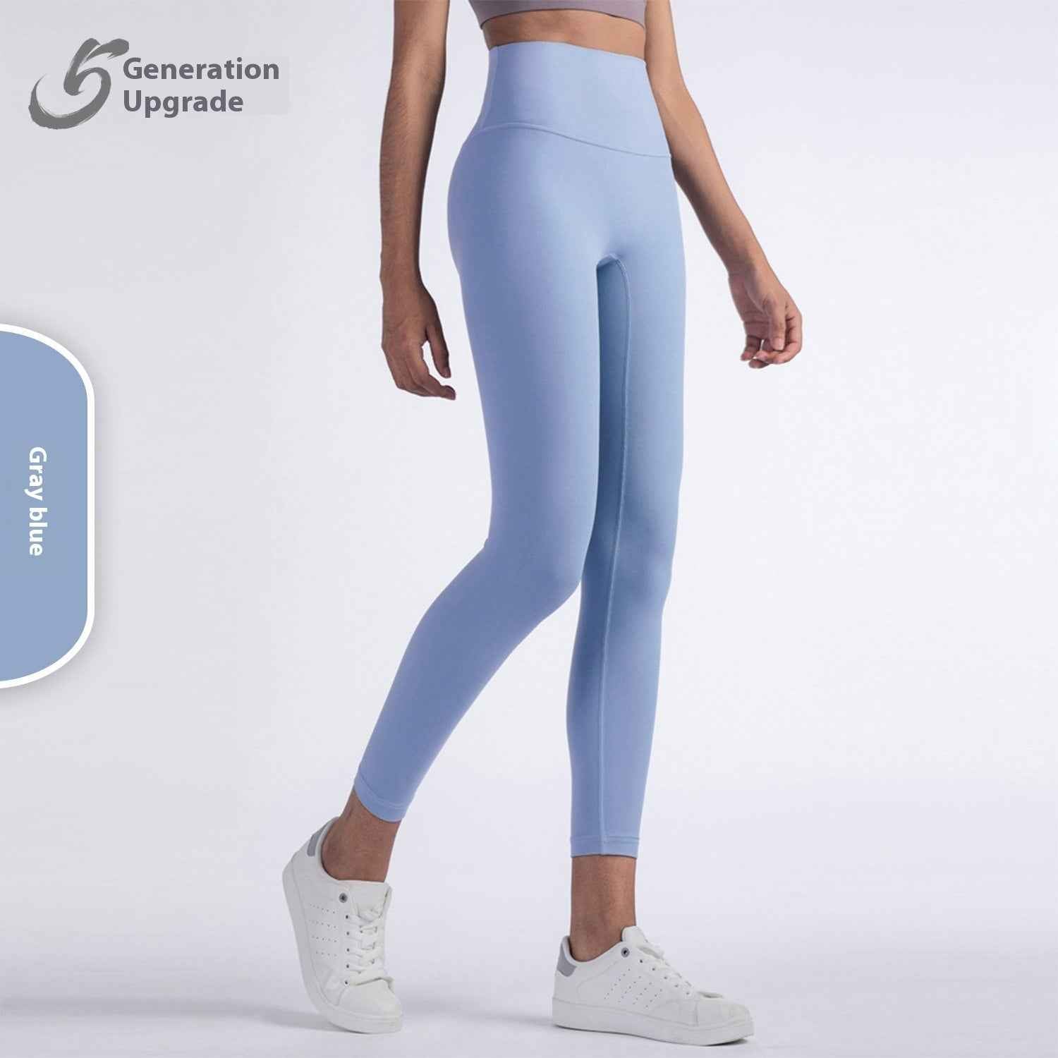 High Waist Hip Lift Anti-curling Tight Sports Pants