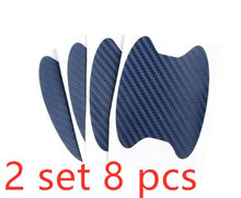 4pcs Set Of Door Stickers Carbon Fiber Scratch-resistant Car Handle Stickers by Mirlaine Univers