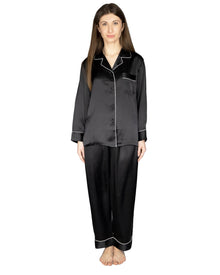 100% Silk Pajama Set, Maia by Less Is Amor
