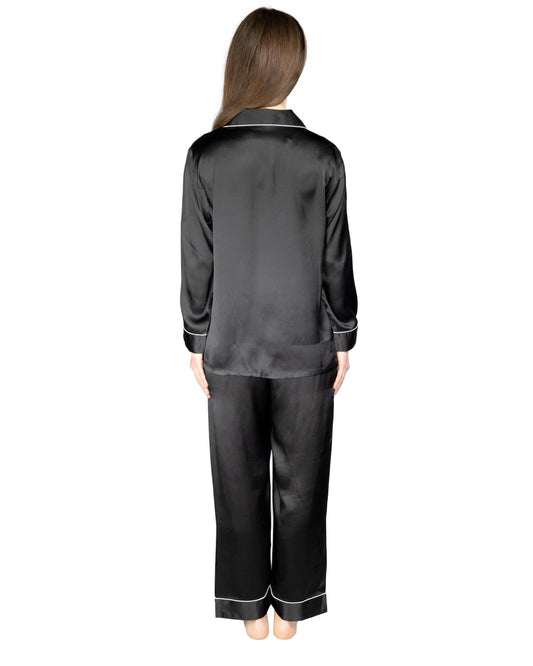 100% Silk Pajama Set, Maia by Less Is Amor