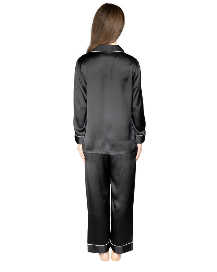 100% Silk Pajama Set, Maia