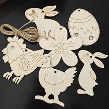 Easter Non-woven Round Basket Decoration Ornament