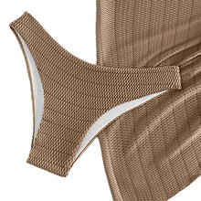 European And American Three-Piece Bikini Set Lace-Up One-Piece Swimsuit