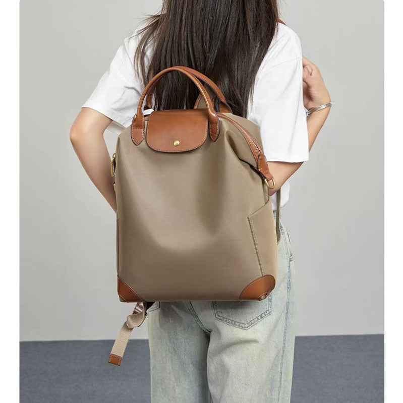 Womens Large Capacity Nylon Backpack