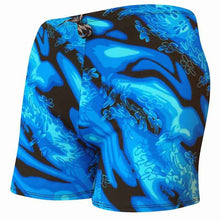 Printed Adult Swimming Trunks Men's Plus Size Boxer Beach Shorts