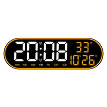Simple Multifunctional Clock Living Room Wall Clock Home Decoration Digital Electronic Clock